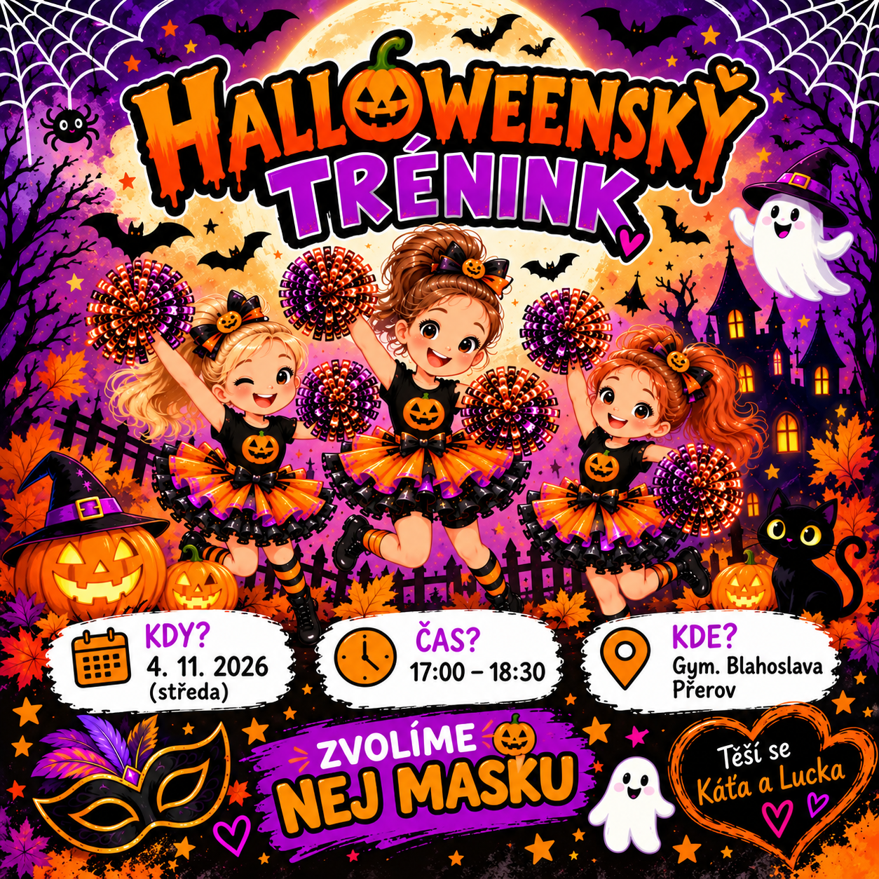 Halloweenský trénink
